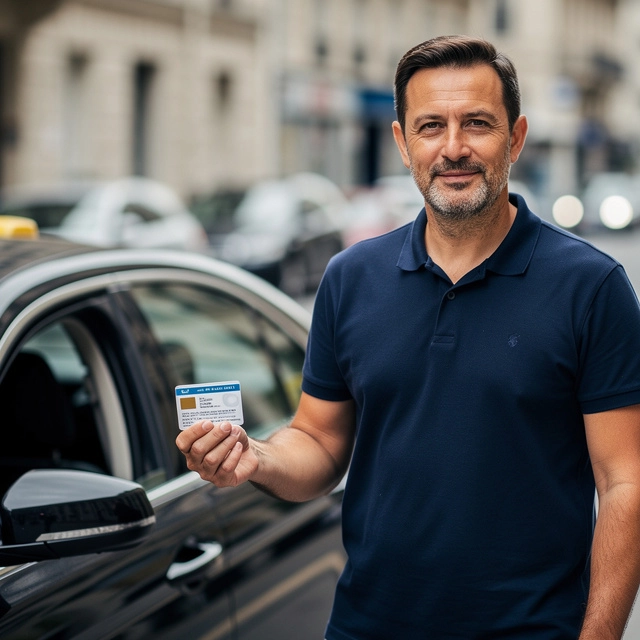 conventionne cpam definition convention marseille v2 Homme tenant une carte devant sa voiture en ville