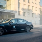 Voiture noire devant l’Institut Paoli-Calmettes